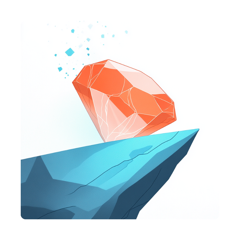 Illustration einer Diamantbestattung